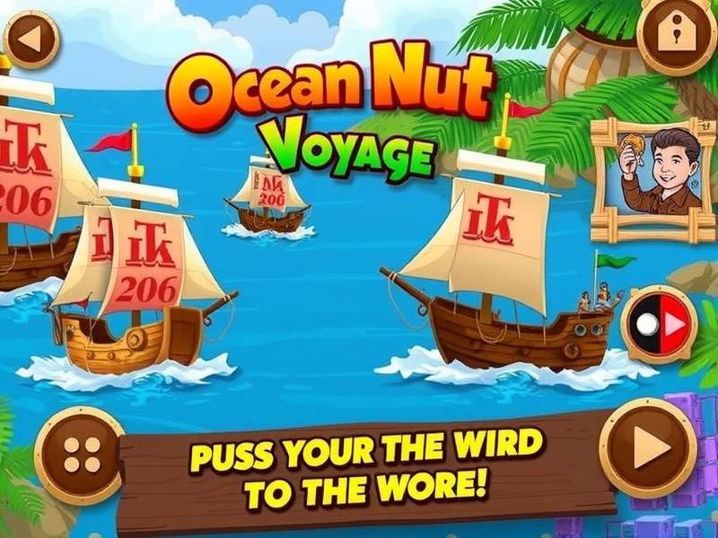 Ocean Nut Voyage Game Screenshot